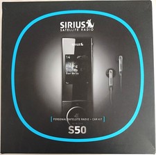 TESTED Sirius S50 ACCESSORIES ONLY Satellite Radio Car Kit in Box  NO RADIO