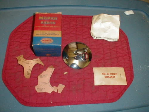 NOS MOPAR 1949-54 ACCESSORY SPOTLIGHT MIRROR ALL MODELS