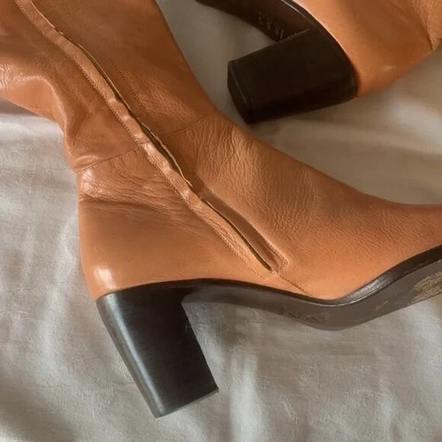 Burberry Prorsum Knee High All Leather Boots - Euro 39.5, US 9 - Picture 7 of 14