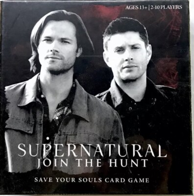 Supernatural: Join The Hunt Save Your Souls Card Game 100% Complete VG