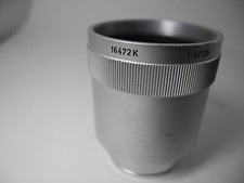  Leitz Leica 16472K 135mm F4 F4.5 Chrome Extension Tubes