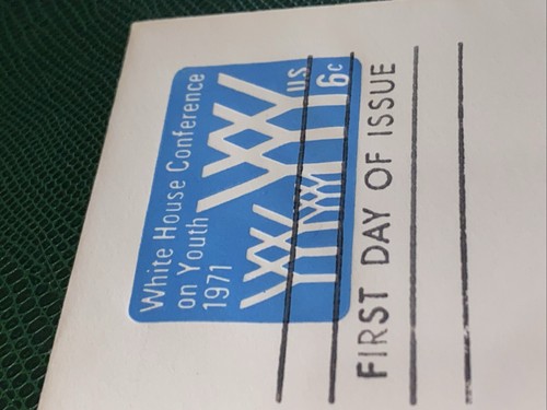 First Day of Issue White House Conference on Youth 1971 Stamped Envelope 6c Stam - Picture 6 of 8