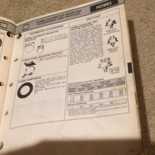 Stewart Warner Instrument Catalog Date 1978 USED - Picture 9 of 10