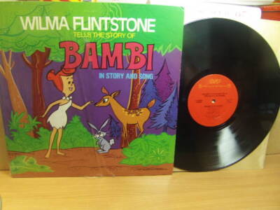 Wilma Flintstone   Tells the Story of Bambi 1977 USA LP P 13906