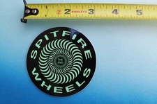 SPITFIRE Skateboard Wheels Glow In The Dark Spiral The End Skateboarding STICKER