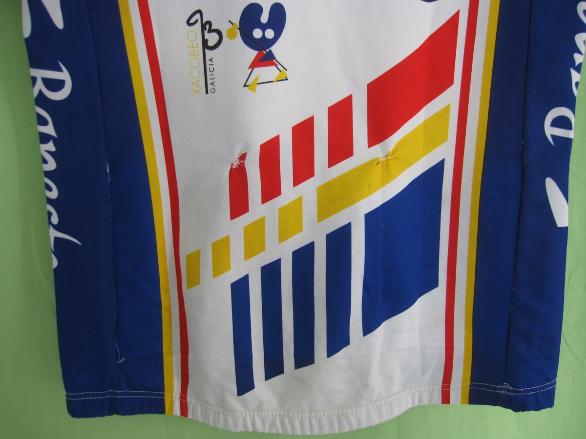 Maillot Cycliste Vintage Banesto Nalini - Tour 1993 - Galicia - Taille L