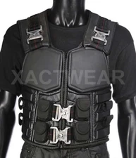 Men's Blade Wesley Snipes Movie Military Cosplay Biker Genuine Leather Vest