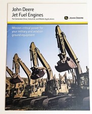 John Deere Jet Fuel Engines Booklet Military 2009 / 6 pages