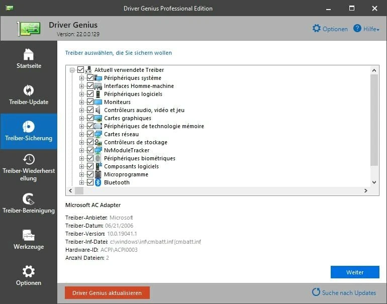 Driver Genius 22 Professional (Code in a Box) f. 3 PC / 1 Jahr EAN 4023126123886 - Bild 4 von 4