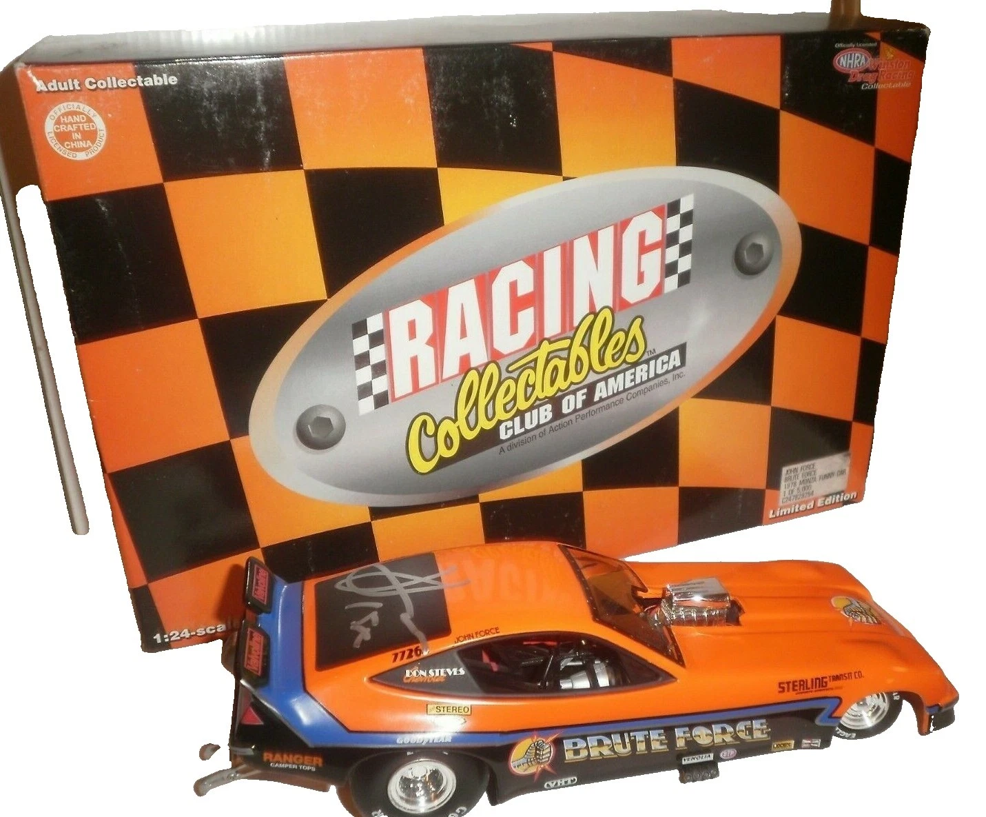 1:24 NHRA Chevrolet Diecast Sport & Touring Cars
