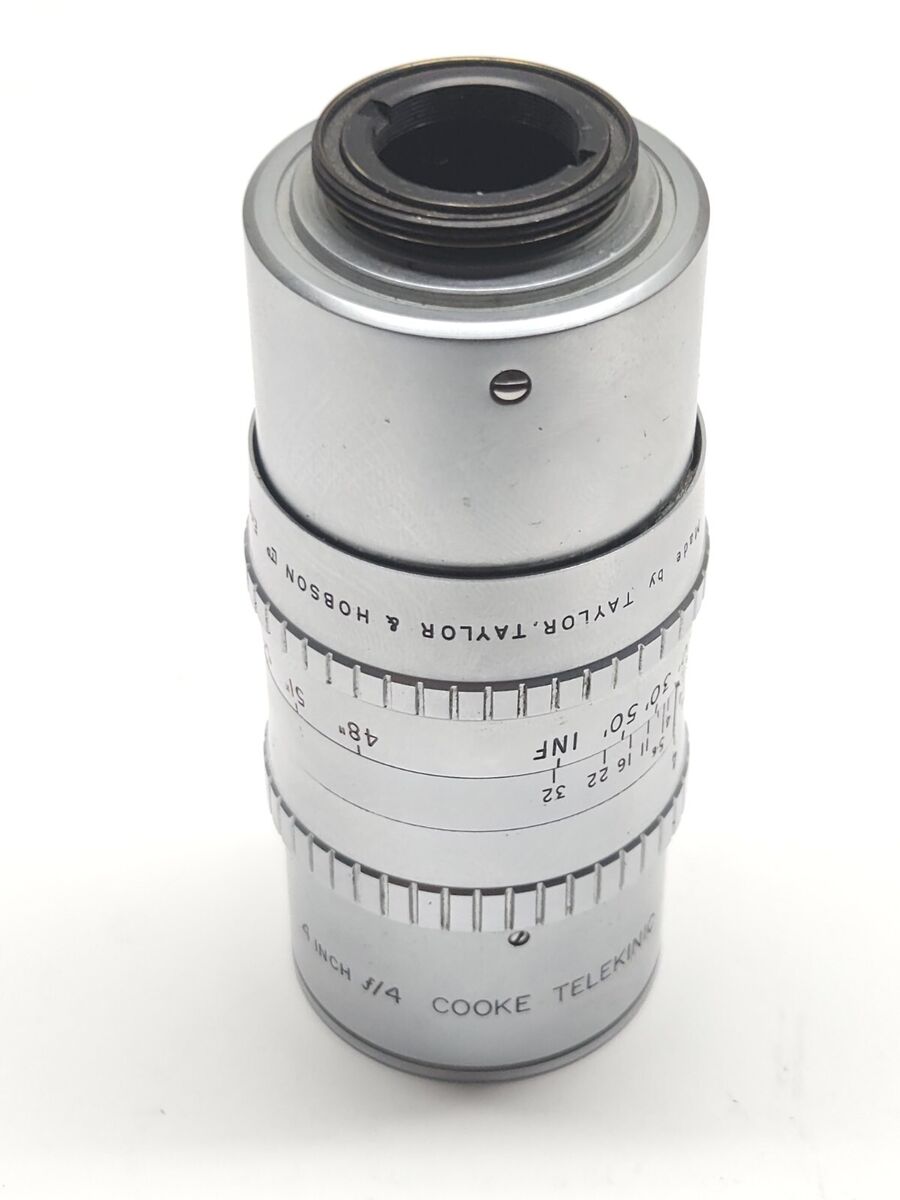 Cooke Telekinic Taylor Hobson 4 Inch f/4 C Mount Movie Cooke Telekinic Taylor Hobson 4 Inch f/4 C Mount Movie