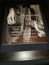 Eric Clapton Running On Faith Rare Original Radio Promo Poster Ad Framed! #3