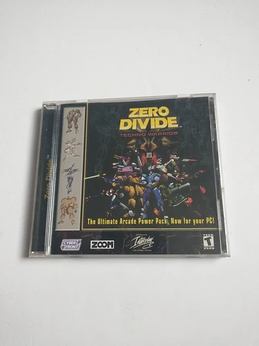 PC ZERO DIVIDE TECHNO WARRIOR VIDEO GAME BY INTERPLAY COMPLETE