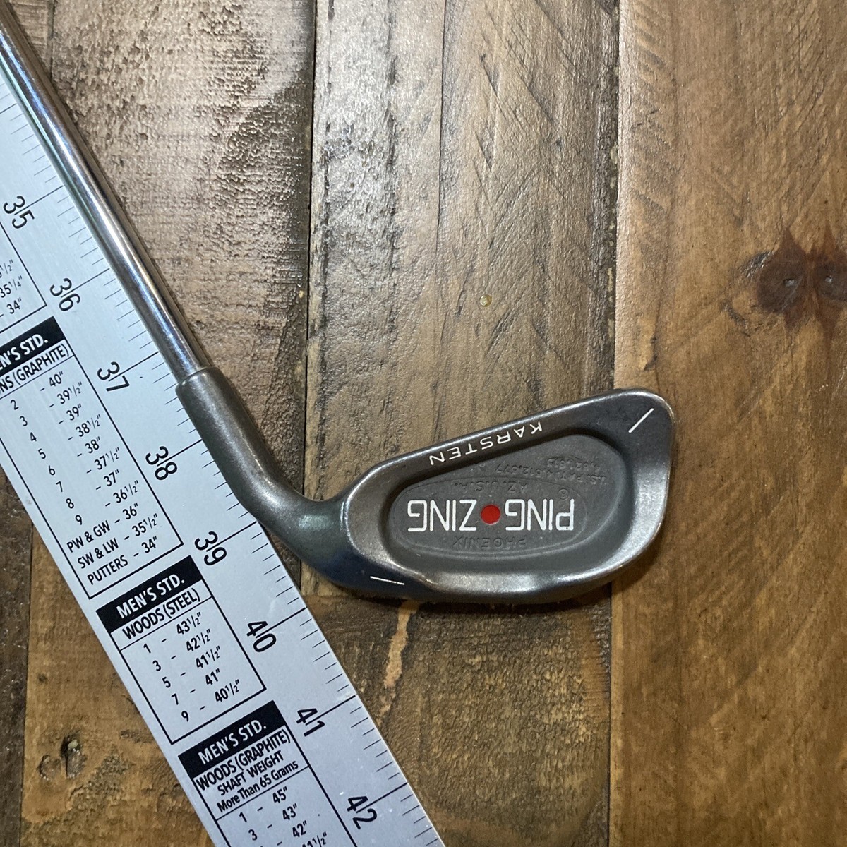 Ping Zing Red Dot Single 1 Iron With Ping JZ Shaft Original Ping Zing Red Dot Single 1 Iron With Ping JZ Shaft Original