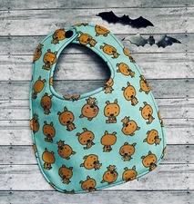 Spooky Ghost Hunter Dog Baby Bib