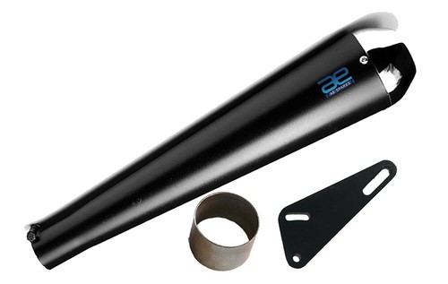 GlassWool Megaphone Clamp+Bush for Royal Enfield Bullet Classic - Foto 1 di 9