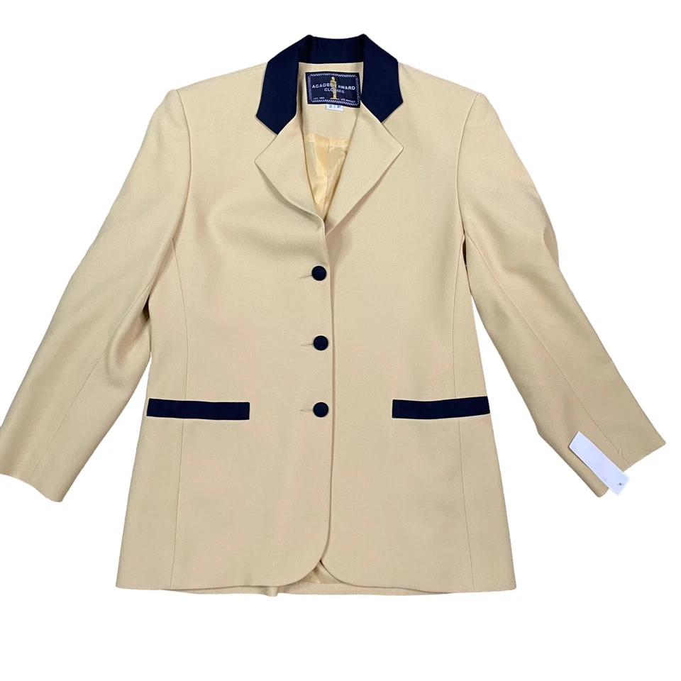 Academy Award  Usher Blazer Women's SZ 2P Hollywood Regency NWT Oscars - Imagem 4 de 4