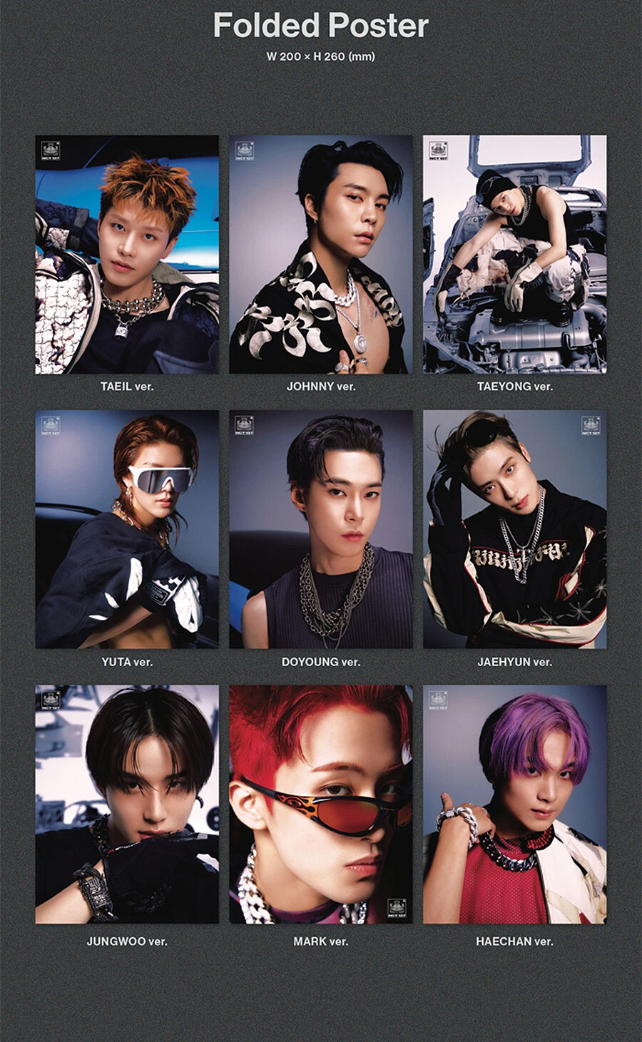 NCT 127 질주 2 BADDIES 4th Album DIGIPACK Ver CD+POSTER+PhotoBook+