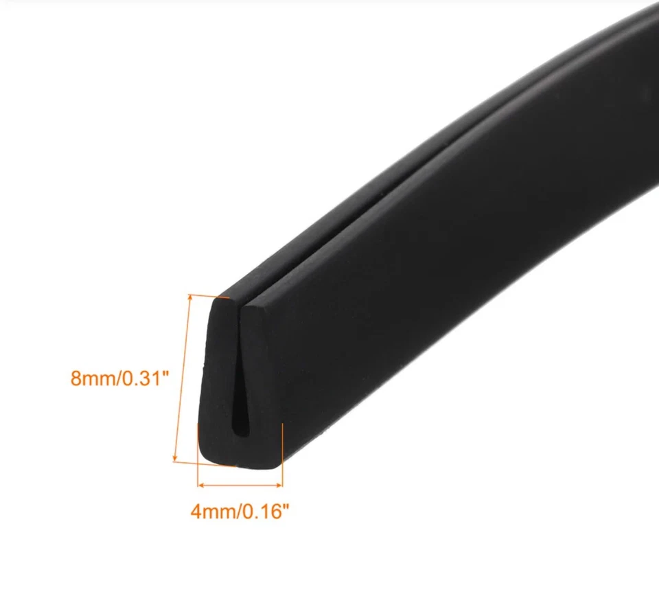 Grand Wagoneer Grille Welts Pair 1981-1990 Reproduction For Jeep - Image 4 of 4