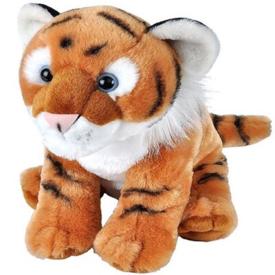 WILD REPUBLIC CUDDLEKINS 12'' (30cm) TIGERJUNGES PLÜSCHTIER WEICH KUSCHELTIER TEDDYBÄR