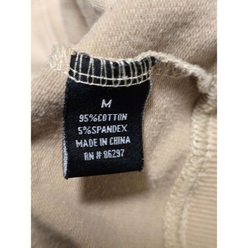 BCBG MAXAZRIA Women's Taupe Stretchy Fitted Zip-Up Hoodie Rhinestone Zip Size M - Bild 8 von 10