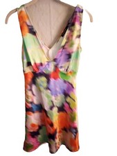 Nasty Gal Dress Perfect For Summer Spring Beautiful Vibrant Colors Size 4