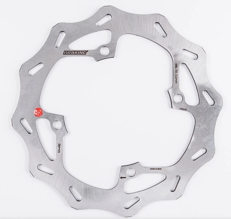 Disque frein arrière pétale wave BRAKING motocross Suzuki RM-Z 250/450 2007-2017 - Photo 1/1