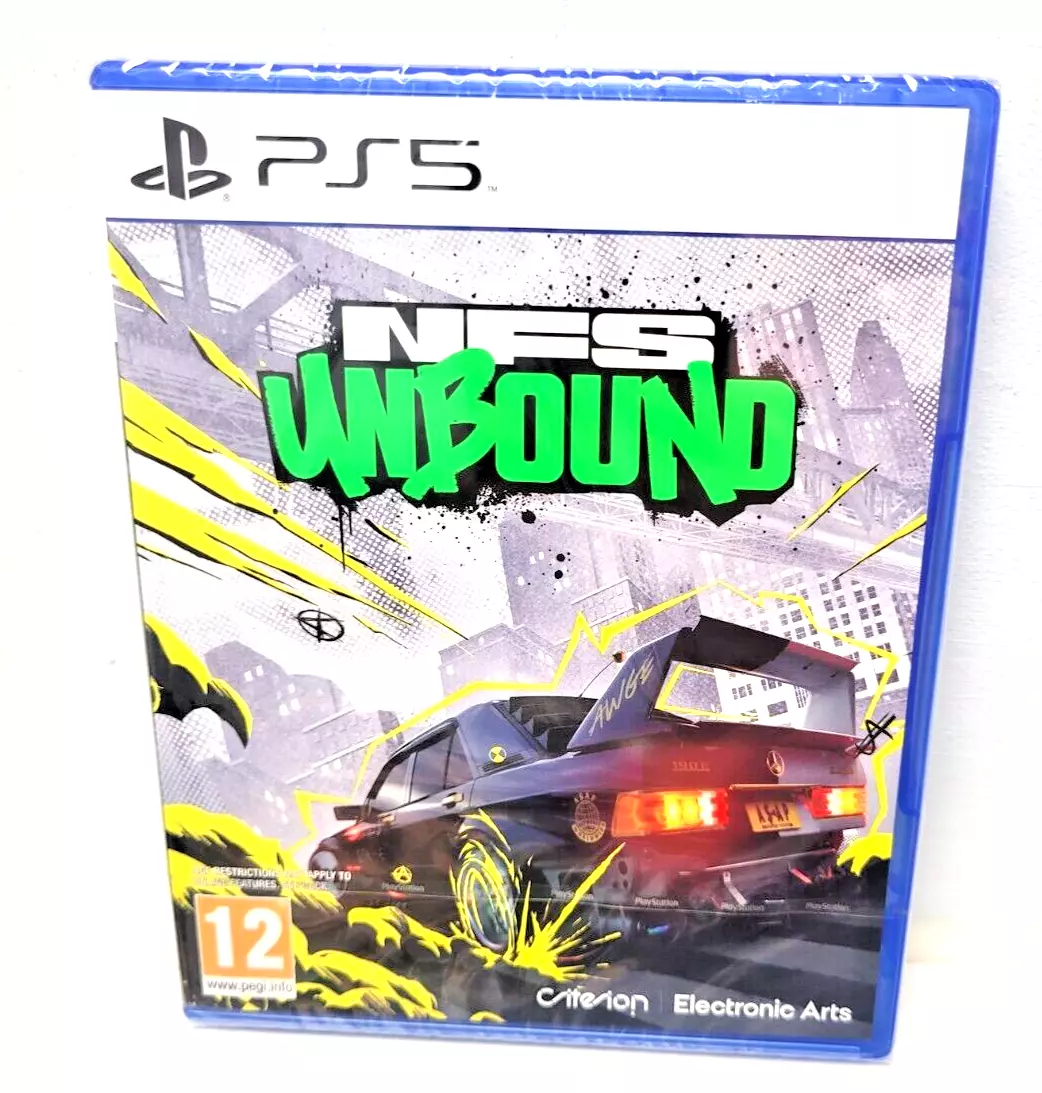 PS5 Need for Speed Unbound NFS Street Racing Challenge Game BRAND