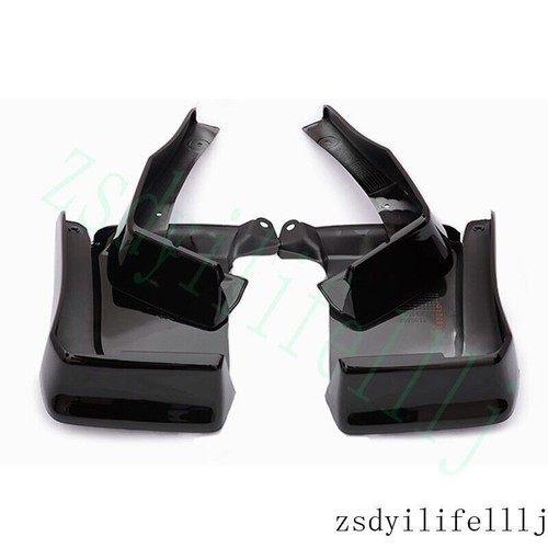 4xFor Honda Civic 2012-2015 Bright Black Guard Fender Mudguard Splash Flap Mud e - Foto 1 di 2