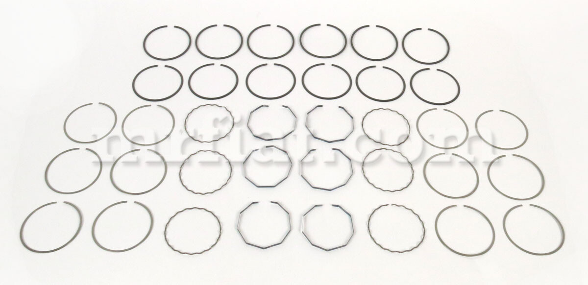 Ferrari 206 GT Original Piston Ring Set Standard 86 New