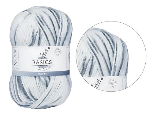 100g Malli Knitting Yarn 8 ply Acrylic Crochet Craft Soft Fine Thread Ball - Picture 94 of 101