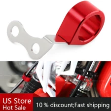 Front Brake Line Hose Guide Cable Holder Clamp For HONDA XR650L XR250R XR400R