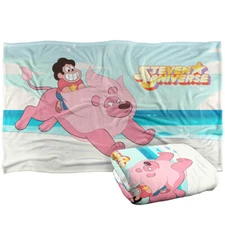 Steven Universe Steven and Lion Silky Touch Super Soft Throw Blanket