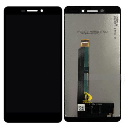 Black For 5.5 Nokia 6.1 Nokia 6 (2018) TA-1016 LCD Display Touch Screen Test %DD