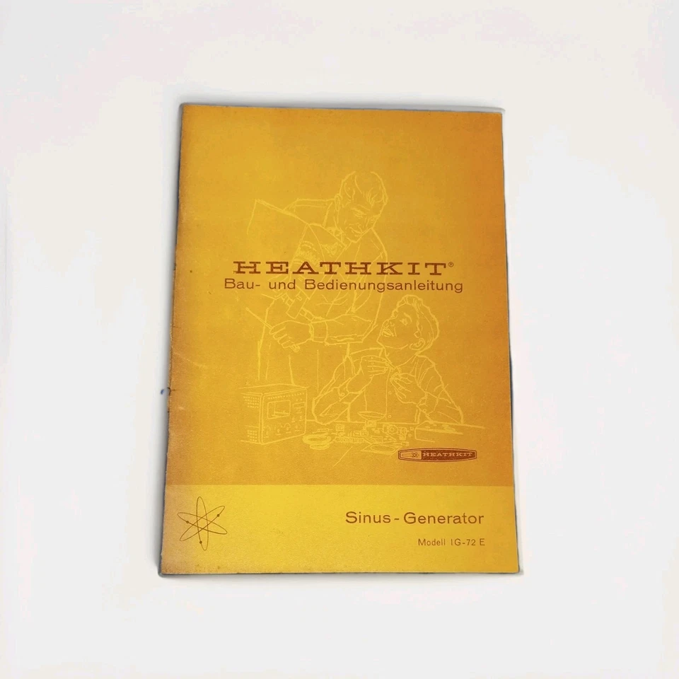 Heathkit Sinus Generator IG - 72 Röhren Audiosignal Generator mit Anleitung  - Bild 3 von 4