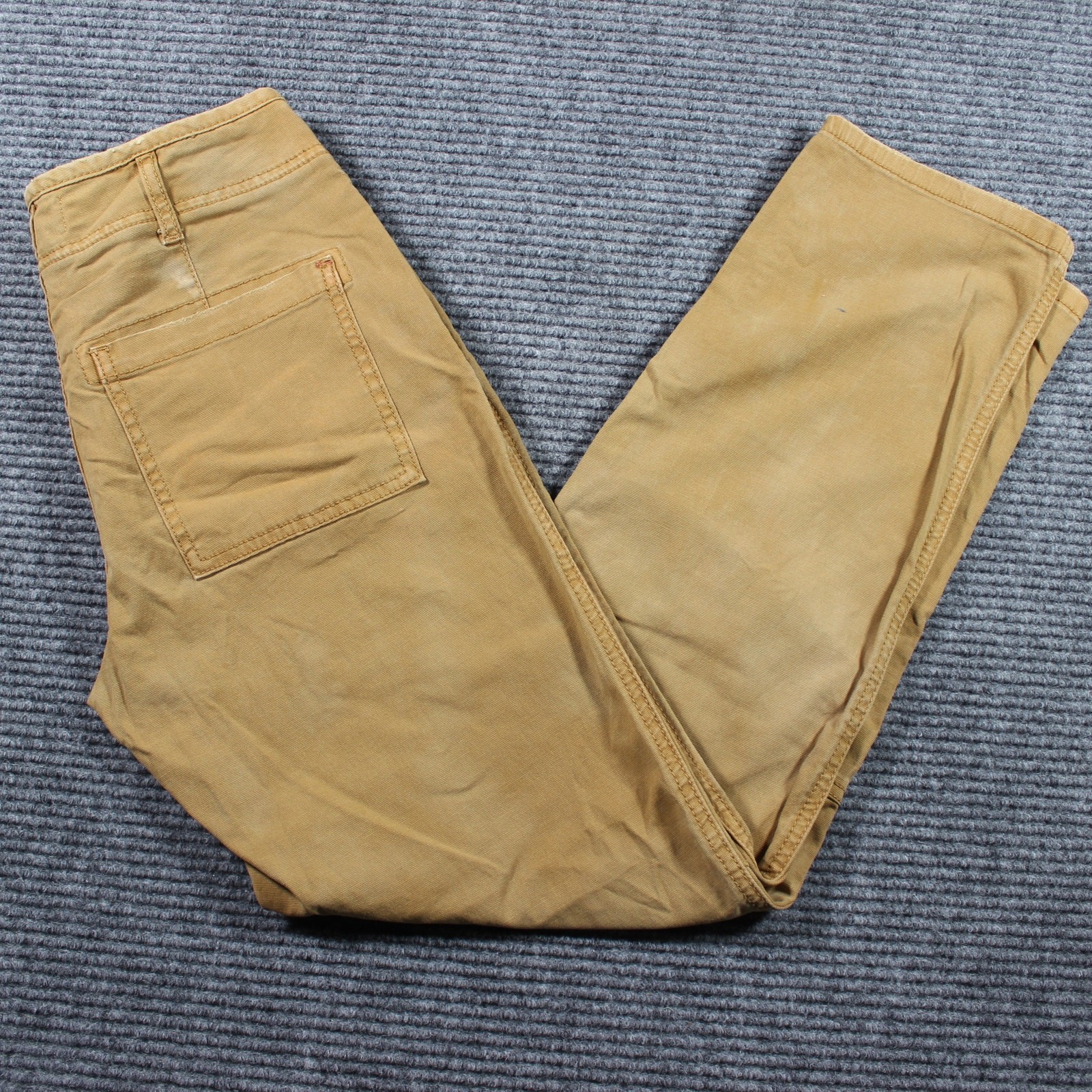 Anthropologie Pants Womens 25 Tan The Wanderer Utility Button Fly