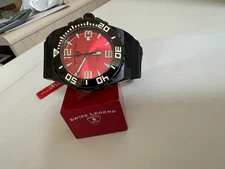 Men's SWISS LEGEND EXPEDITION SL-10008-BB-05 Red DIAL WATCH