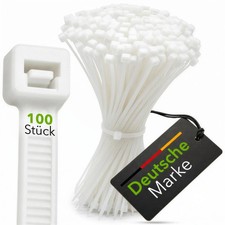 BeBo Kabelbinder 7,8x365 mm NATUR (Wei&szlig;) 500 St&uuml;ck