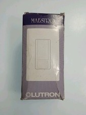 Lutron Maestro MS-OPS5M-WH Sensore di Occupazione/Vacanza con Interruttore Multiposizione
