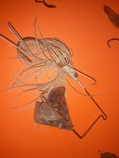 White Buzzbait Fishing Lure