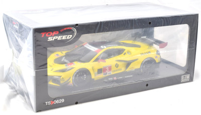 Top Speed Chevrolet Corvette Z06 GT3.R - 2025 24hrs Daytona 1:18 Car TS0629