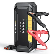 Car Jump Starter 6000A Booster Jumper Power Bank Battery Charge W/Display AUXITO