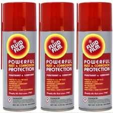 Rust & Corrosion Protection Spray - Metal Penetrant & Lubricant, 11.75 Oz, 3 ...