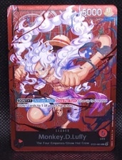 Monkey D Luffy ST21-001 Leader One Piece Card English NM Foil