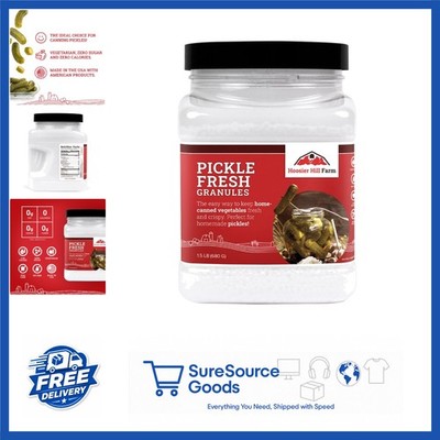 24 Ounce Pickle Fresh Granules for Crunchy Pickles and Vegetables