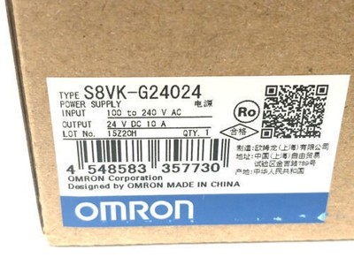 S8VK-G24024 New in box Omron S8VK-G24024 Switching Power Supply S8VKG24024