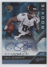 2011 Absolute Memorabilia Rookie Spectrum Platinum 8/25 Cecil Shorts Auto 0c2