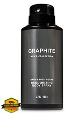 Bath and Body Works Graphite Men's Deodorizing Body Spray 3.7oz