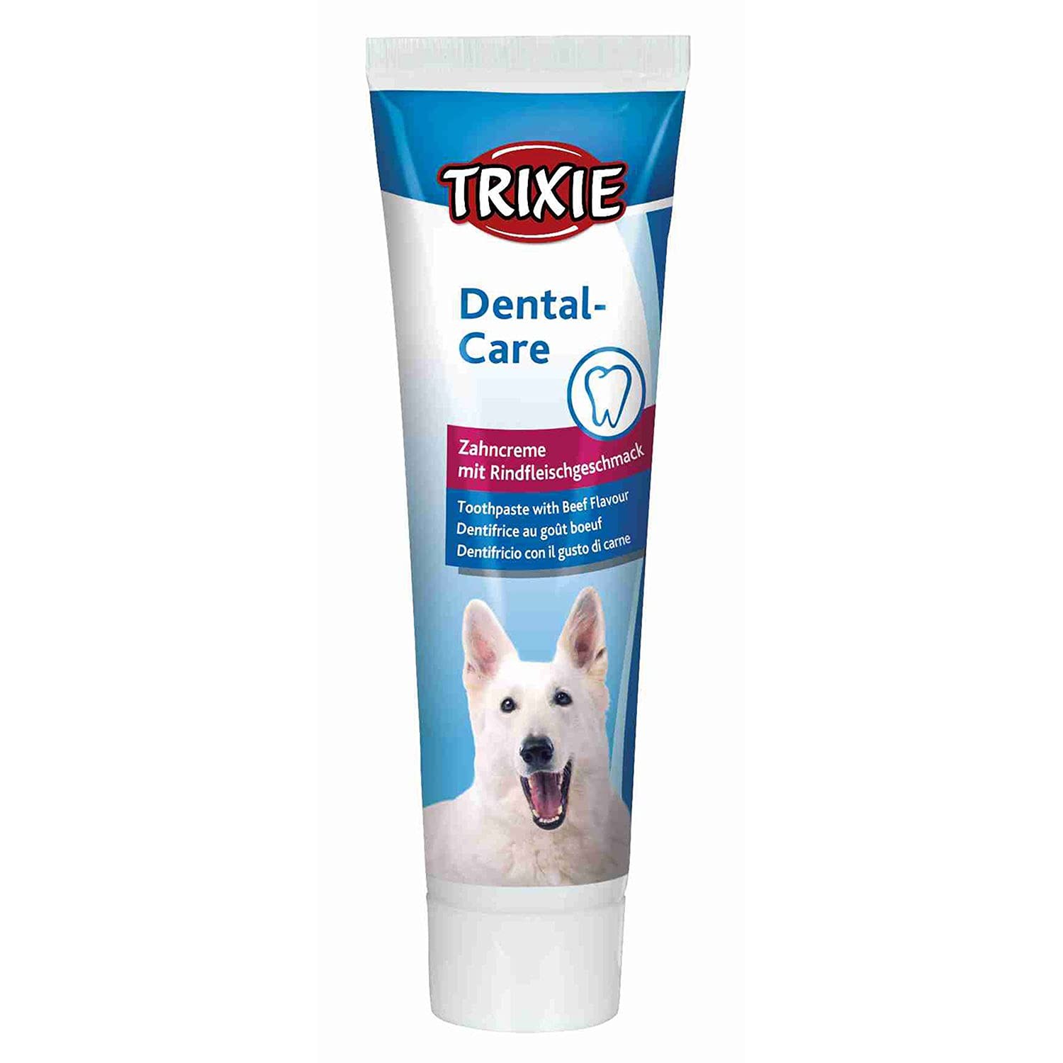 Trixie Beef Flavoured Dog Toothpaste  100g Tube for Optimal Dental Care