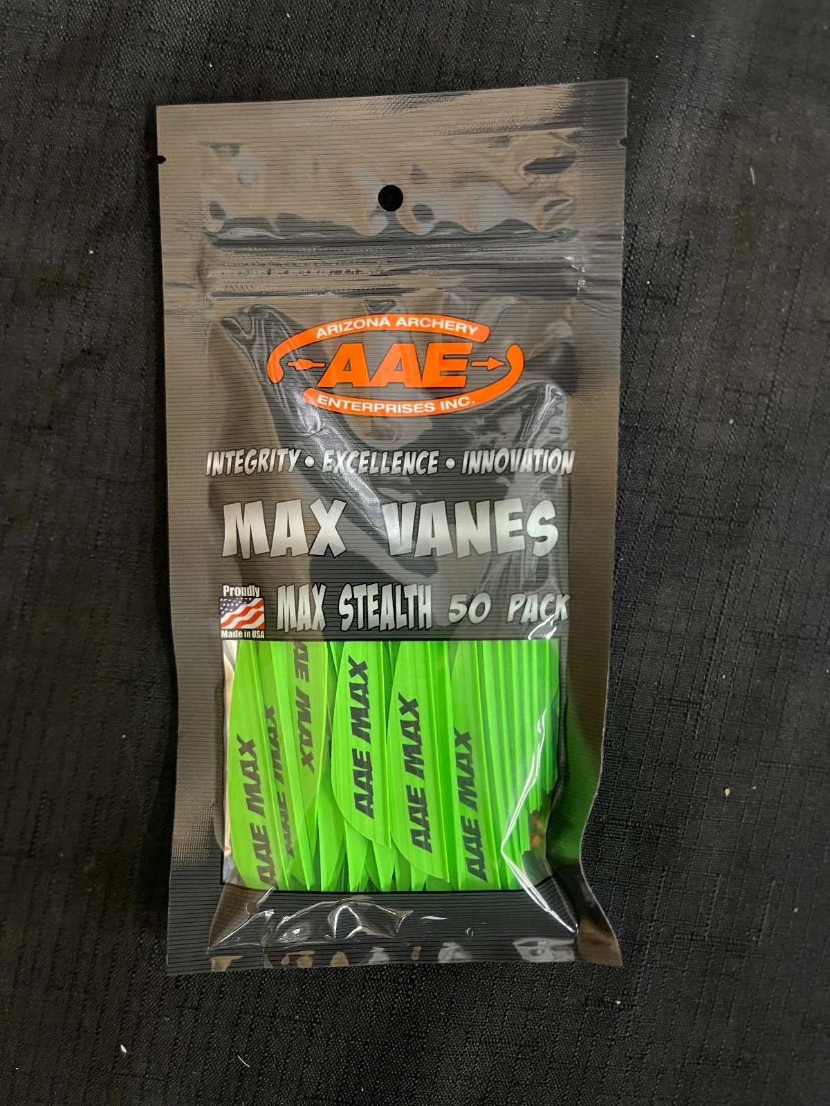 Arizona Archery Enterprises Max Stealth Arrow Vanes - Thumbnail 2